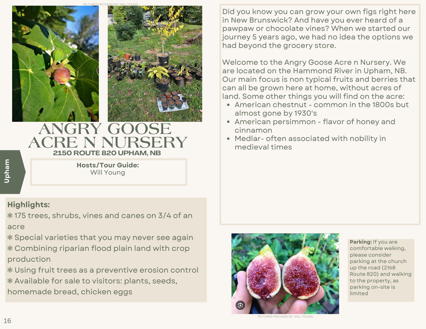 Food forest tours - 2025