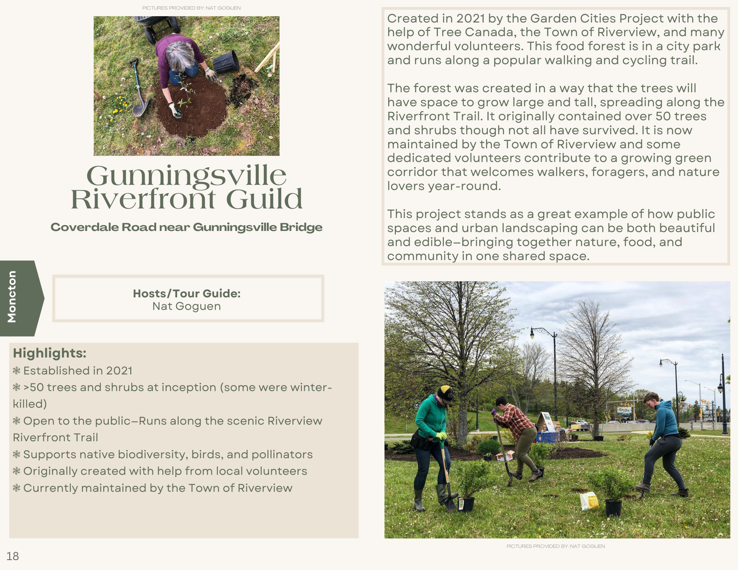 Food forest tours - 2025