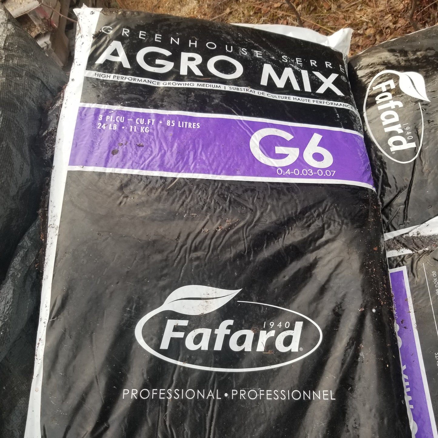 Fafard seedling soil bags (85L)