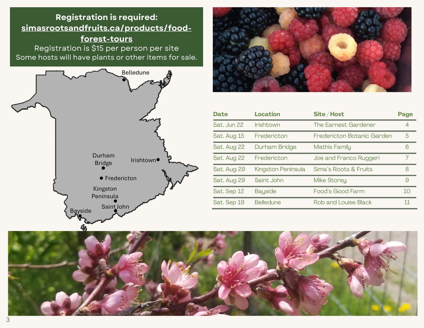 Food forest tours