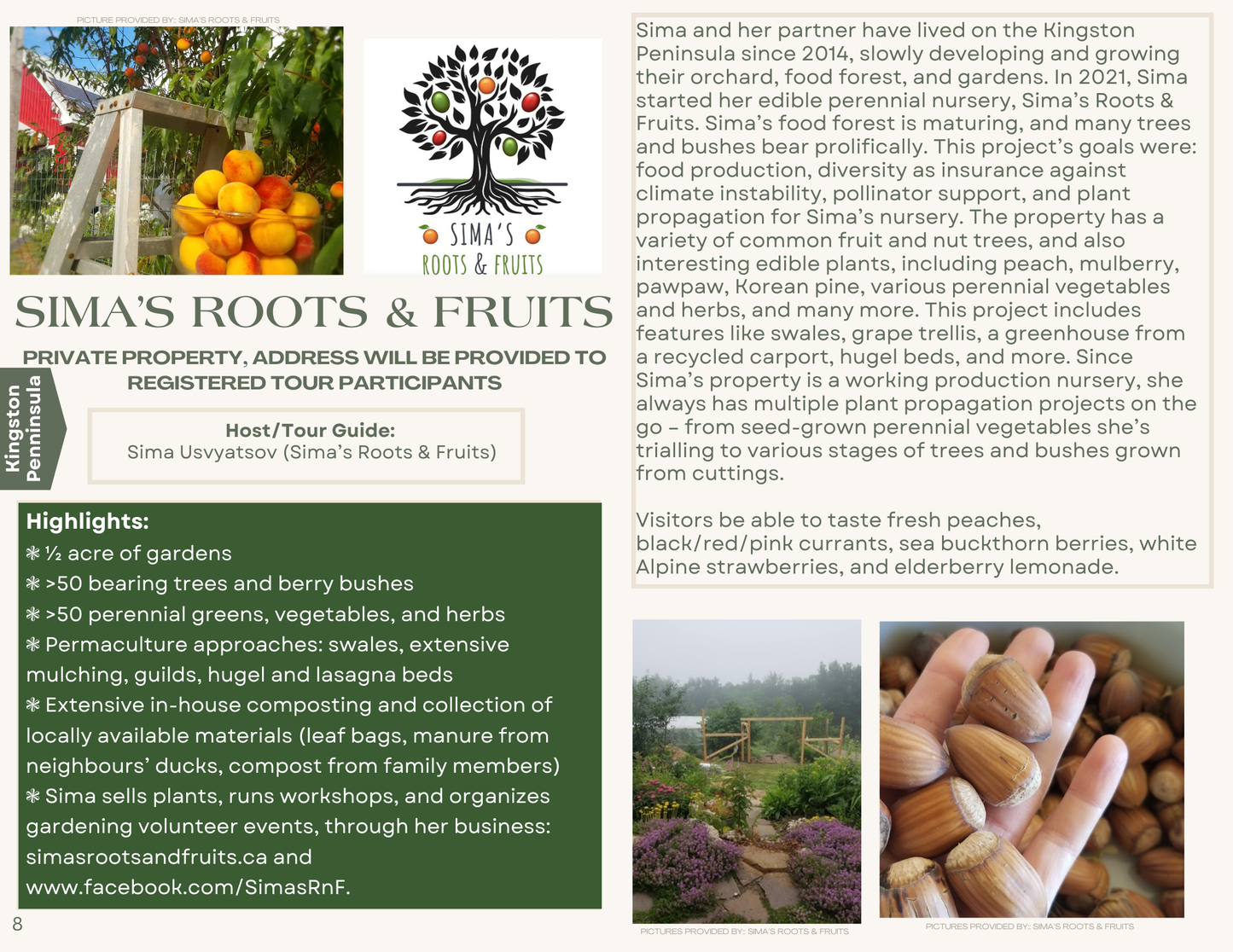 Food forest tours